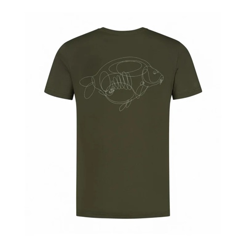 Korda Camiseta One Liner Tee Darrk Oliva Talla M.jpg