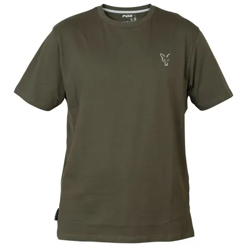 Fox Collection Green & Silver T Shirt Size S CCL067.webp