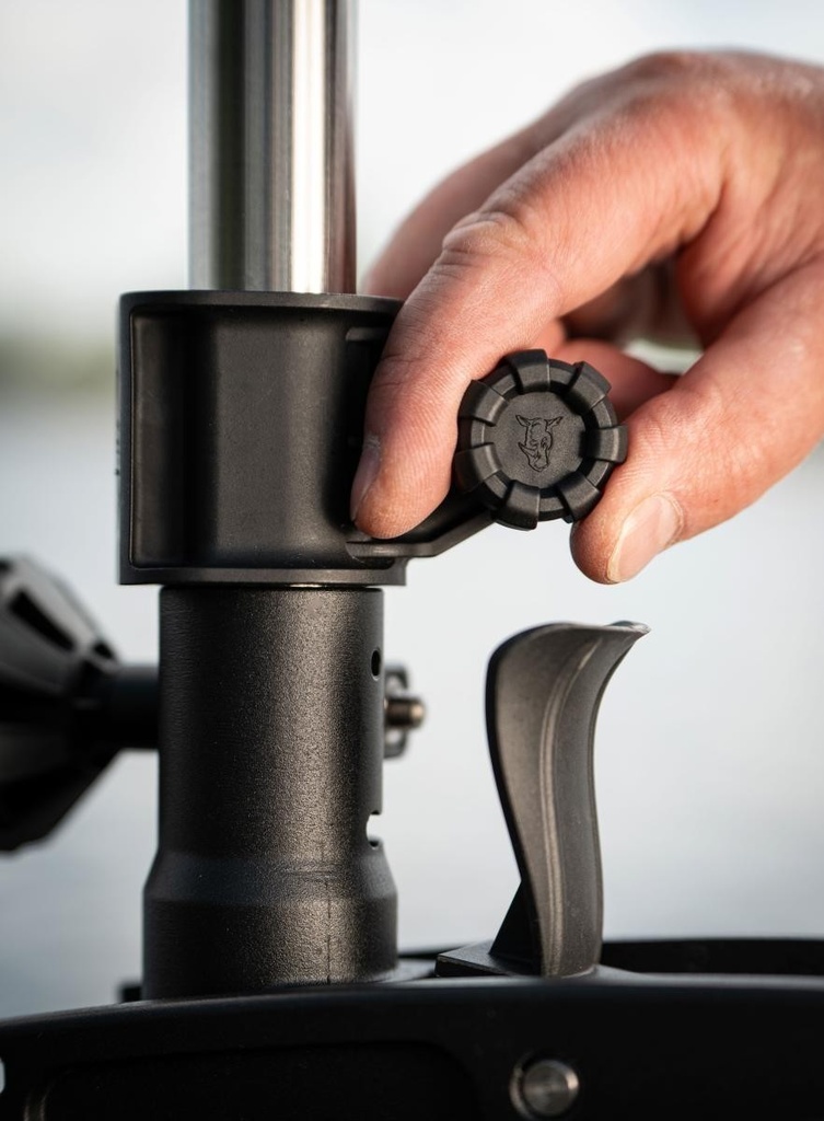 Moteur Electrique Rhino BLX V2 : Largeur - 23cm, Long. - 120cm, Modèle - BLX 80, Poids - 12kg