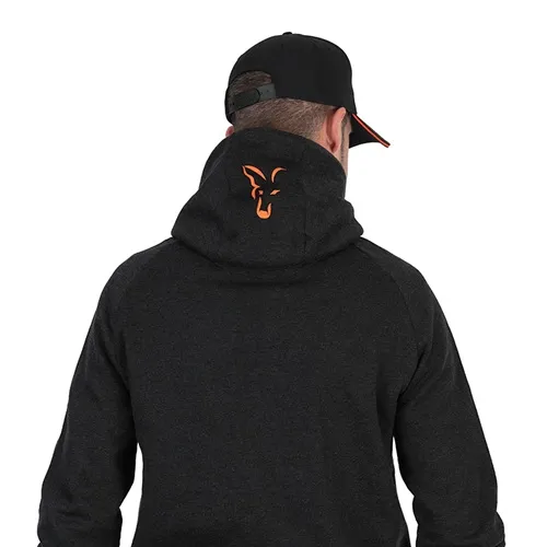 Fox Collection Lw Hoody Black Orange Size 3XL.webp