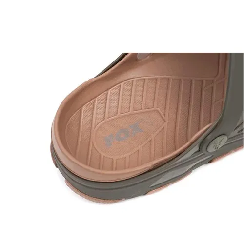 Fox Khaki Clogs Size 10 44.webp