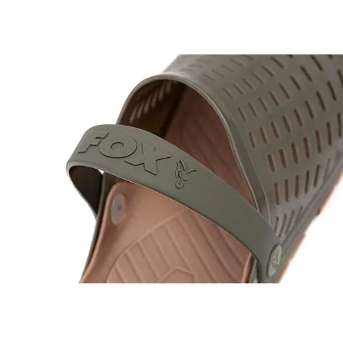 Fox Khaki Clogs Size 9/43.webp