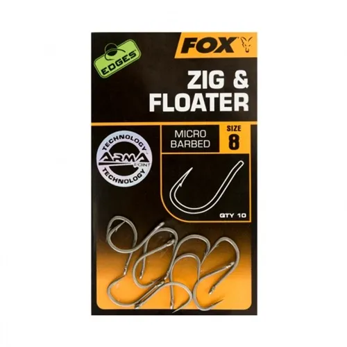 Arma Point Edges Zig & Floater Hooks Size 8.webp