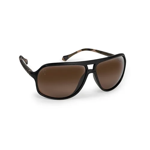 Fox Gafas Aviator Black & Camo Brown Lense.webp