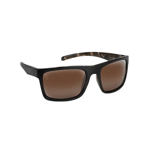 Fox Gafas Aviator Black & Camo Brown Lens.webp