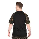 Fox Black & Camo Outline T Shirt Size L.webp