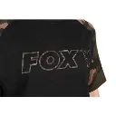 Fox Black & Camo Outline T Shirt Size L.webp
