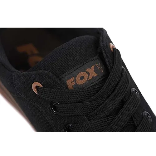 Fox Black Canvas Shoe Size 12 46.webp