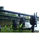 Fox Black Label Adjustable Rod Clips X2.webp
