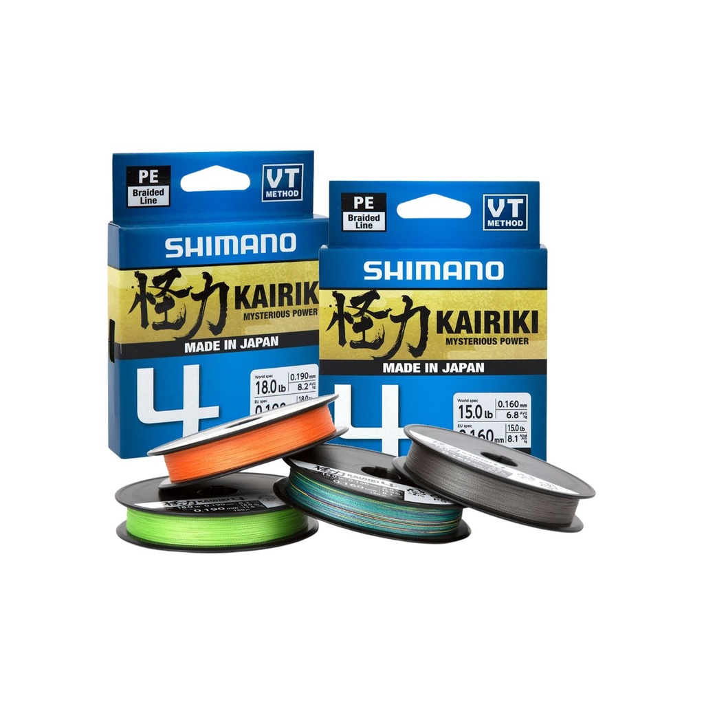 Shimano Kairiki 4 300mt 0,160mm Steel Gray