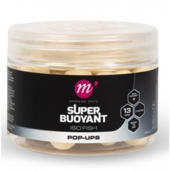 MAINLINE ISO FISH SUPER BUOYANT POP-UPS 13MM WHITE M21095