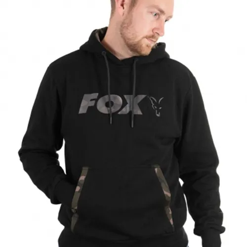 Fox Black Camo Hoody Size M.webp