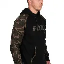 Fox Black Camo Raglan Hoody Size S.webp