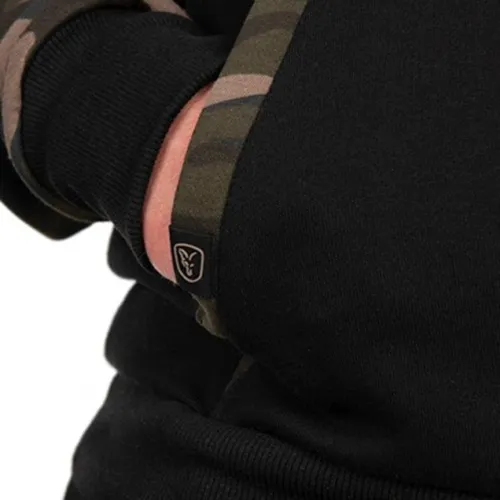 Fox Black Camo Raglan Hoody Size S.webp