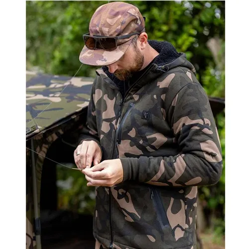 Fox Camo Full Zip Prem Sherpa Lined 310 Hoody 2XL.webp