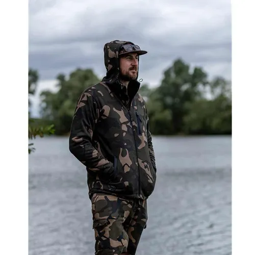 Fox Camo Full Zip Prem Sherpa Lined 310 Hoody 2XL.webp