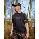 Fox Black Camo Outline Print T Shirt Black 3XL.webp