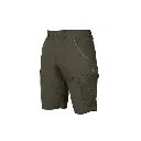 Fox Collection Green & Silver Combat Trousers Shorts Size S.webp