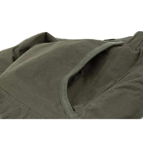 Fox Collection Green & Silver Combat Trousers Shorts Size S.webp