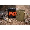 Fox Collection Black & Orange Logo Ceramic Mug 350ml.webp