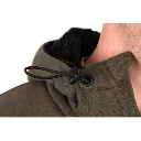 Fox Collection Sherpa Jacket Green & Black Size L.webp