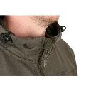 Fox Collection Soft Shell Jacket Green & Black Size M.webp