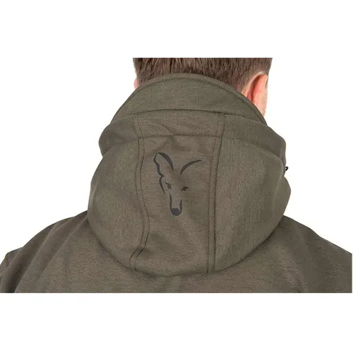 Fox Collection Soft Shell Jacket Green & Black Size XL.webp