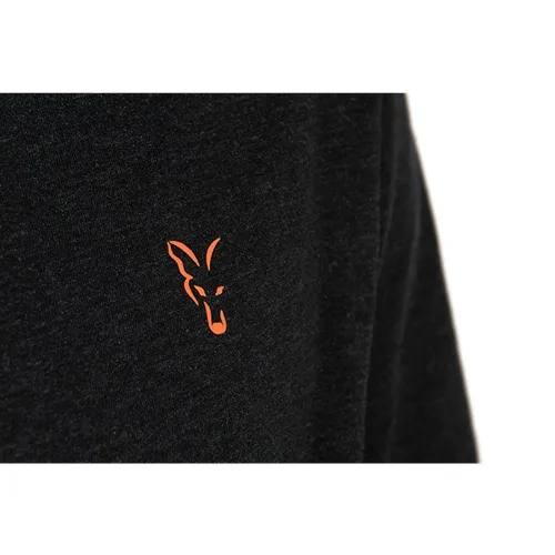 Fox Collection T Shirt Black & Orange Size L.webp