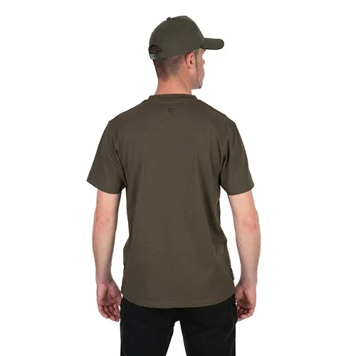 Fox Collection T Shirt Green & Black Size S.webp