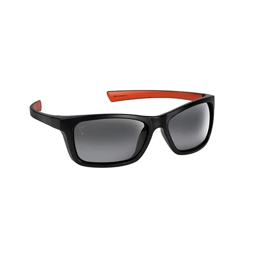 Fox Collection Wraps Black & Orange Grey Lens.webp