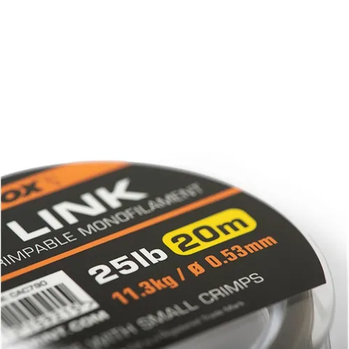 Fox Edges Link Trans Khaki Mono 25Lb 0.53Mm.webp