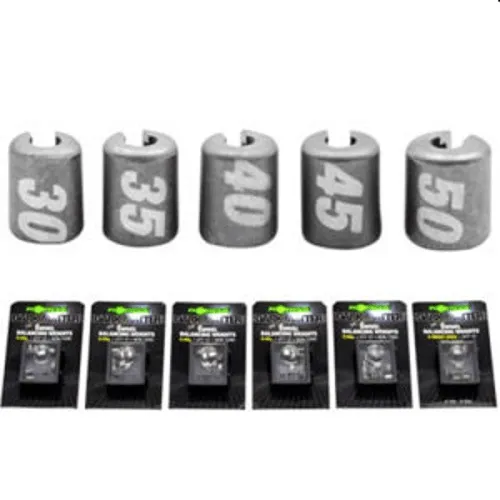 Korda Contrapesos Dark Matter Swiles Balacing Weights Mixed 3.webp