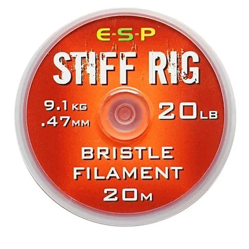 ESP Stiff Rig Bristle Filament 20lb 9.1kg 20m.webp