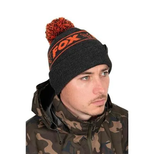 FOX COLLECTION BOBBLE  BLACK & ORANGE CHH021.webp