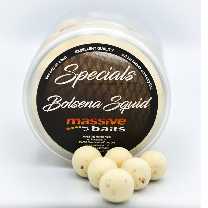 MASSIVE BAITS POP UPS BOLSENA SQUID 14 MM SPU001