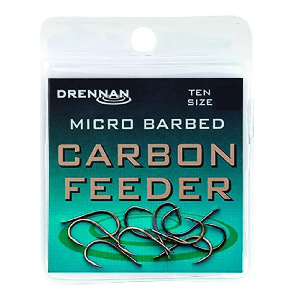 [HSCFDM012] DRENNAN CARBON FEEDER MICRO BARBED SIZE 12 HSCFDM012