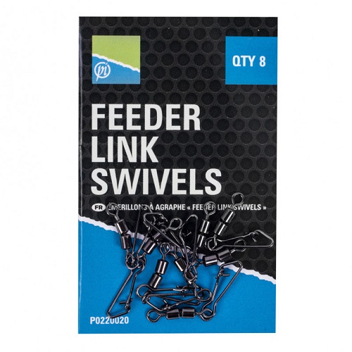 PRESTON INNOVATIONS FEEDER LINK SWIVELS P0220020