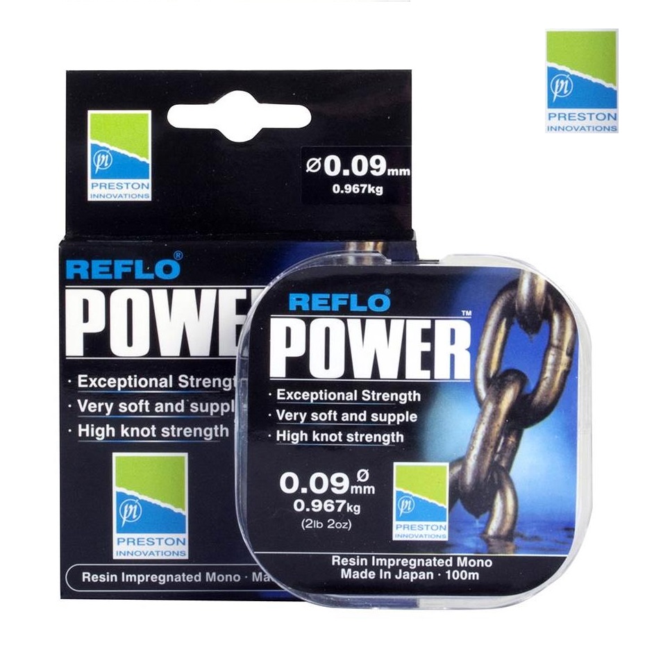 [P0270037] PRESTON INNOVATIONS REFLO POWER MAX 0.20mm 2.27kg 5lbr P0270037