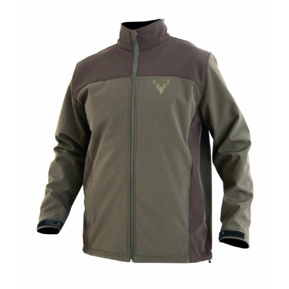 NORTH COMPANY TROPHY SOFT SHELL C. GREEN BROWN SIZE L XNTSBGL