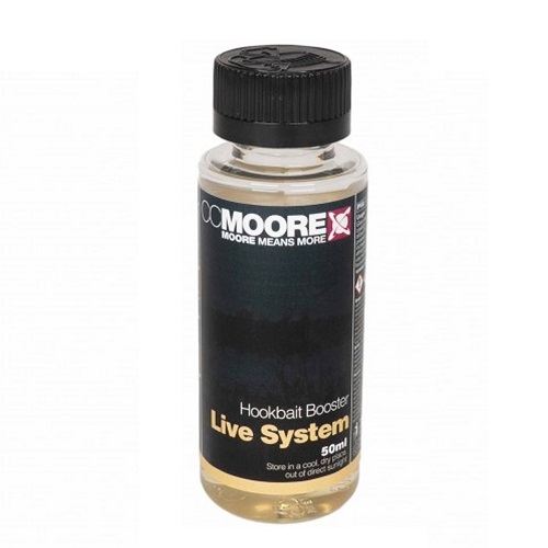 CC MOORE HOOKBAITS BOOSTER LIQUID LIVE SYSTEM 50ML 95835
