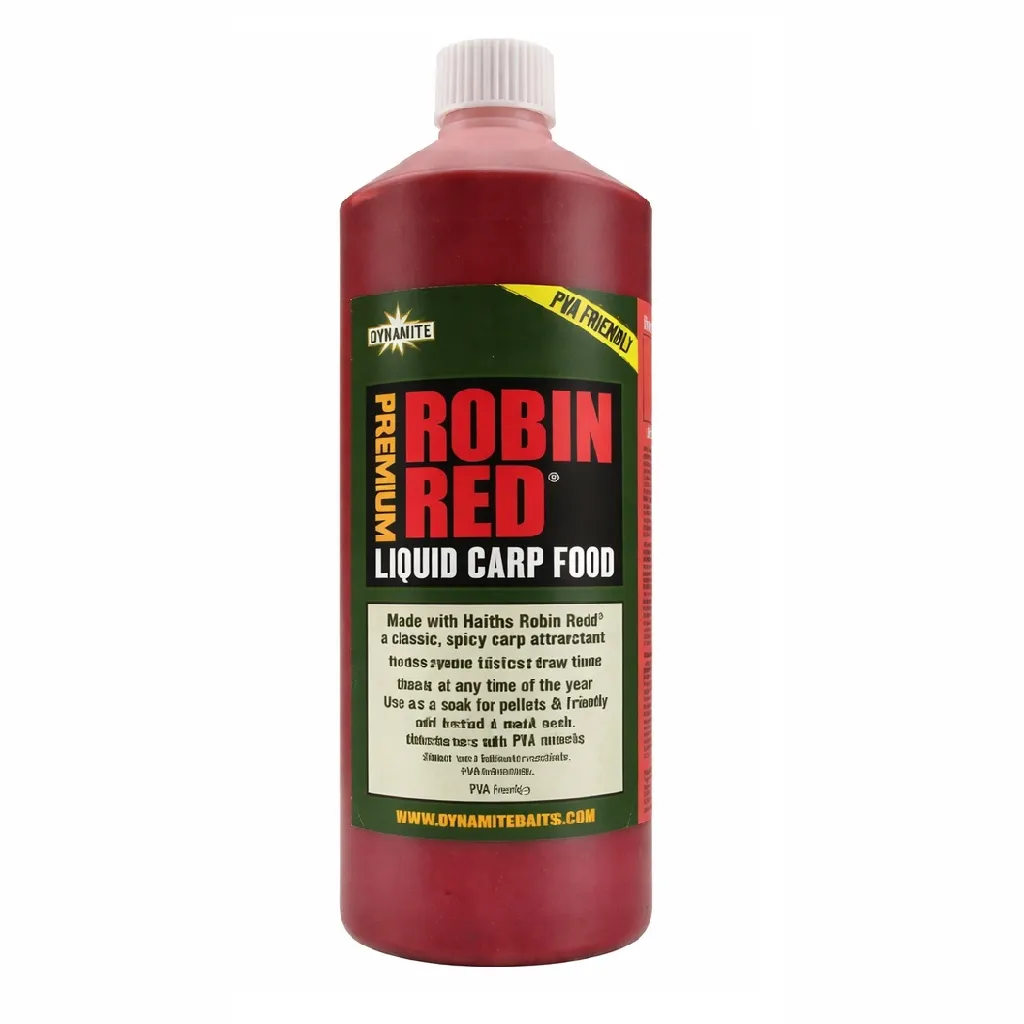 [DY335] DYNAMITE BAITS PREMIUM LIQUID CARP FOOD ROBIN RED 1L DY335