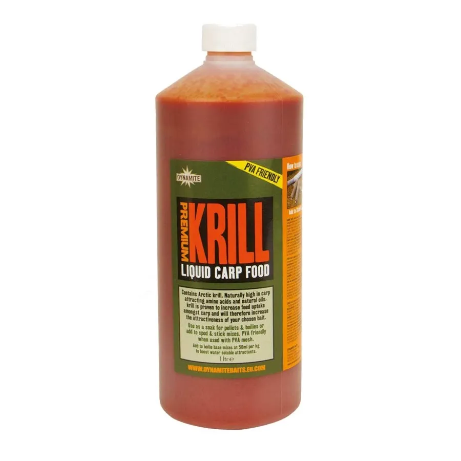 [DY337] DYNAMITE BAITS PREMIUM KRILL LIQUID CARP FOOD 1L DY337