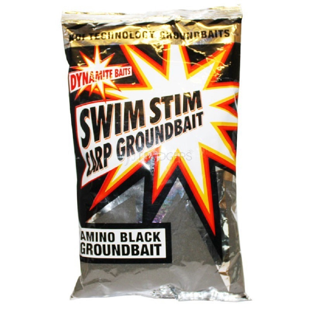 [DY004] DYNAMITE BAITS SWIM STIM BLACK AMINO BLACK CARP GROUNDBAIT DY004