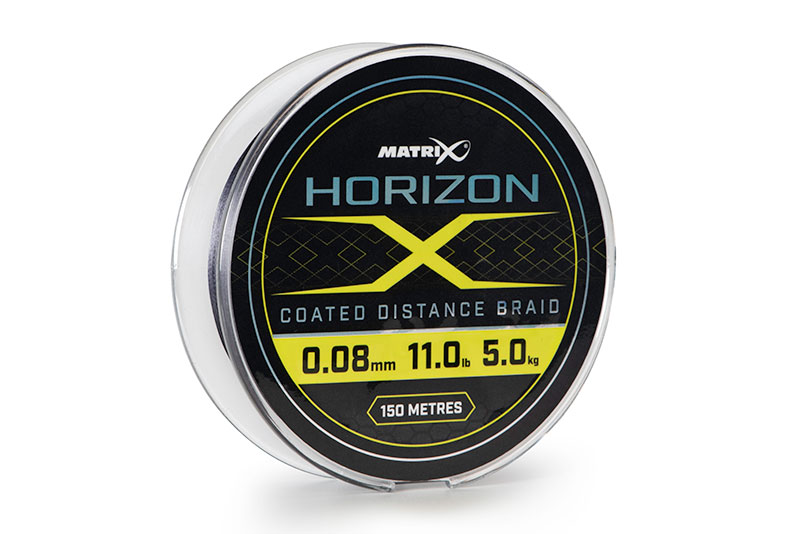 MATRIX HORIZON X COATED BRAID   11.0lb / 5.0kg x150m