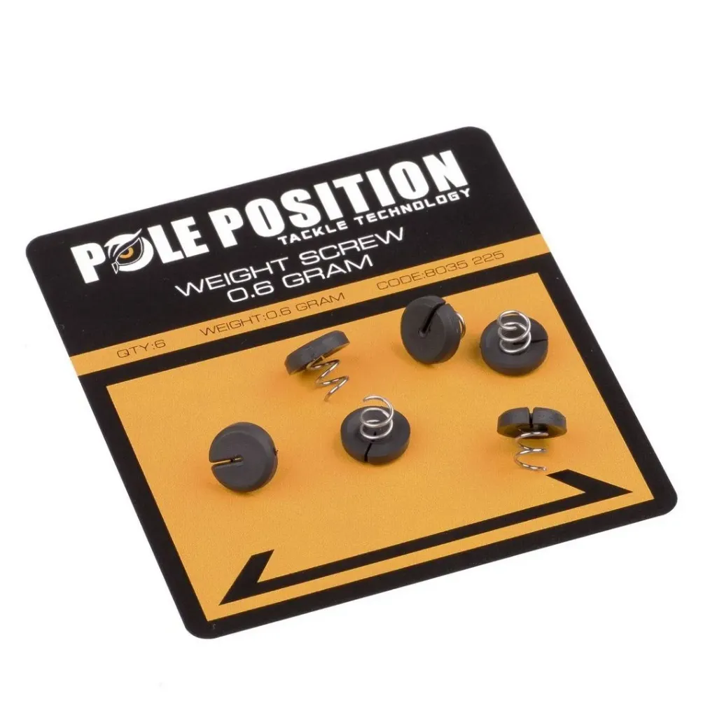 POLE POSITION WEIGHT SCREW 0,8 GRAMOS