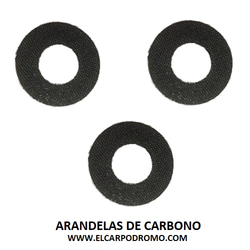 EL CARPODROMO ARANDELAS DE CARBONO PARA FRENO RAPIDO PROV0186
