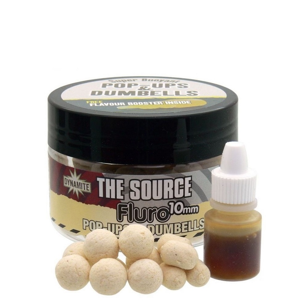 DYNAMITE BAITS POP UPS THE SOURCE FLURO 10MM DY055