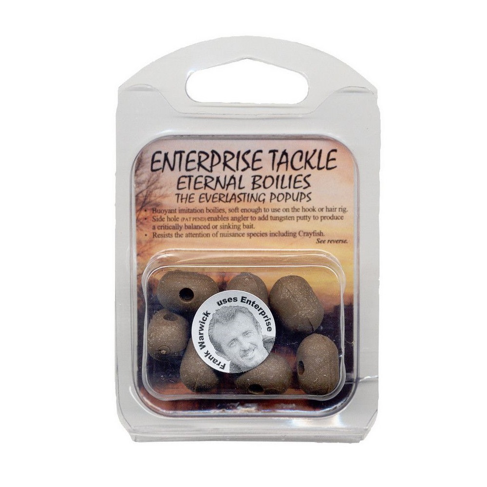 [ET34B11] ENTERPRISE TACKLE POP UPS ETERNAL DUMBELLS BROWN ET34B11