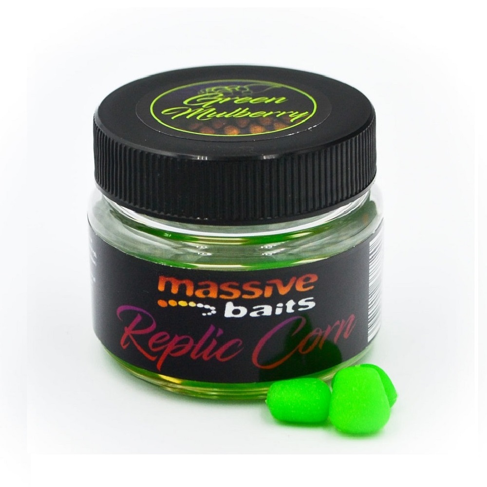 [RC007] MASSIVE BAITS REPLIC CORN 50 ml   GREEN MULBERRY