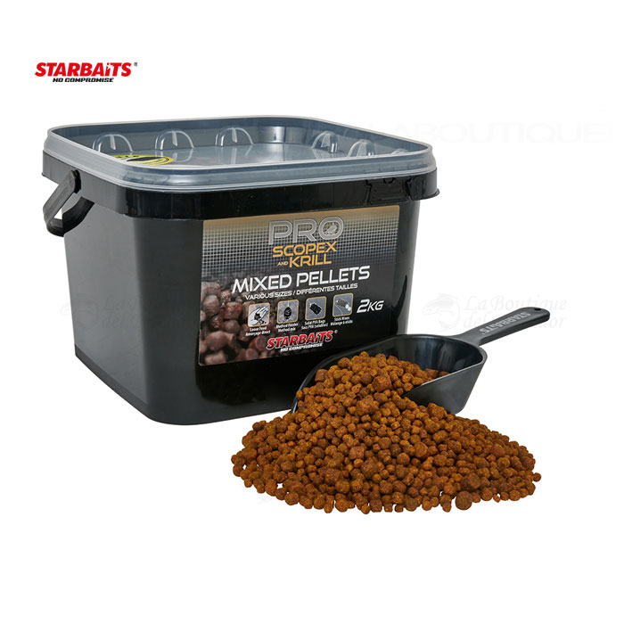 STARBAITS MIXED PELLETS HOT DEMON 2KG 34172